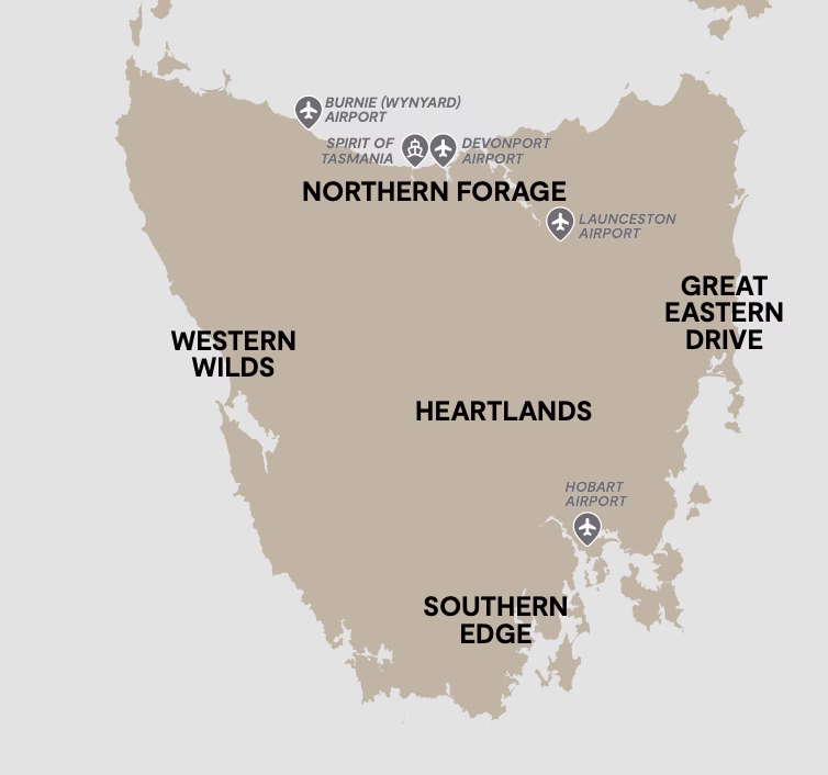The 5 Tasmanian Drive Journeys